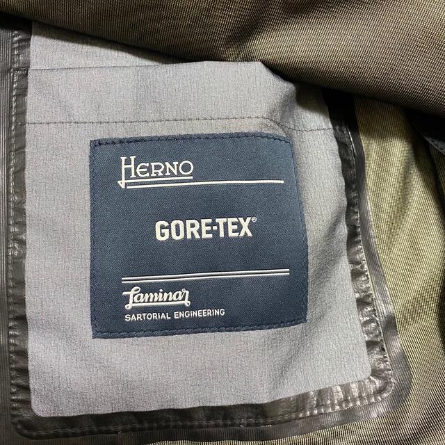 希少　ヘルノ　Herno ステンカラーコート　スプリングコート　GORE-TEX