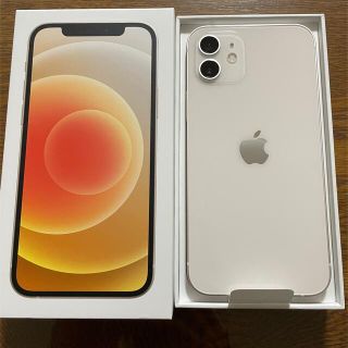 アイフォーン(iPhone)のApple iPhone 12 本体 64GB ホワイト　新品(スマートフォン本体)