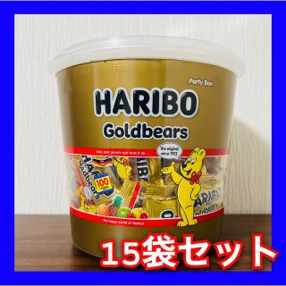 ゴールデンベア(Golden Bear)のゴールドベアグミハリボー 10g 15袋(菓子/デザート)