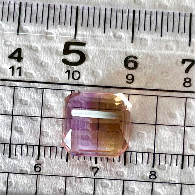 VVS 級 天然アメトリン ルース Octagon カット 7.5 CT 3