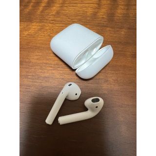 アップル(Apple)のapple AirPods第２世代　美品(ヘッドフォン/イヤフォン)