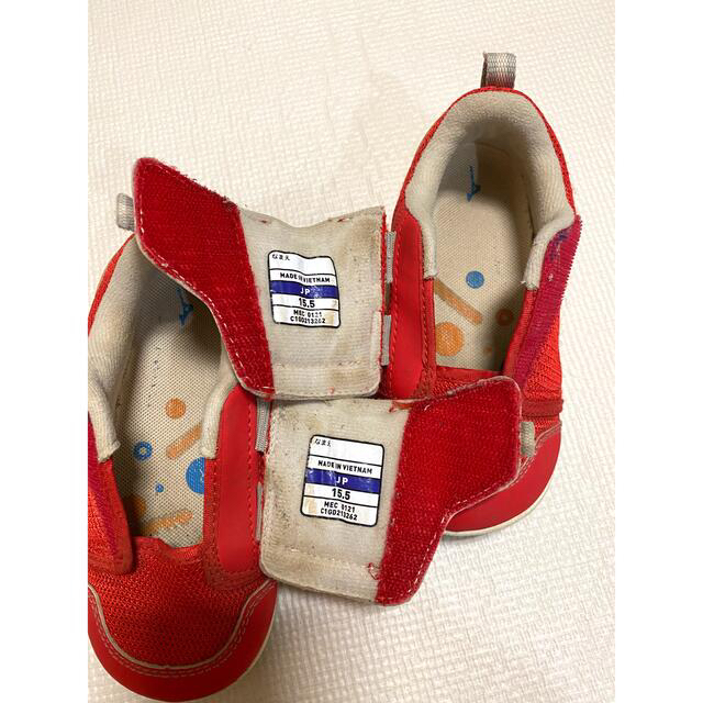 MIZUNO(ミズノ)の子供　靴　ミズノ　プレモア　サイズ15.5 キッズ/ベビー/マタニティのキッズ靴/シューズ(15cm~)(スニーカー)の商品写真