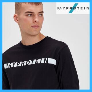 マイプロテイン(MYPROTEIN)の【新品・未開封】マイプロテイン ロングスリーブ　メンズ Tシャツ ブラック M(トレーニング用品)