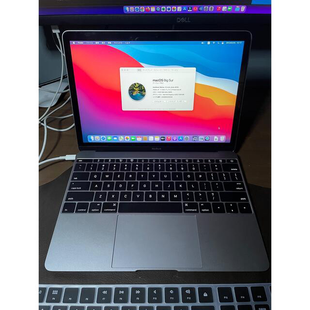 【レア品】MacBook12インチ USキーボード スペースグレイ