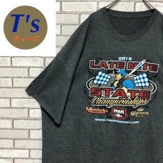 【アメリカ古着】ベースボール プリント ビックサイズ Tシャツ ヴィンテージ(Tシャツ/カットソー(半袖/袖なし))