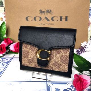 コーチ(COACH)のコーチ  折り財布　ブラウン　シグネチャー　【新品】(財布)