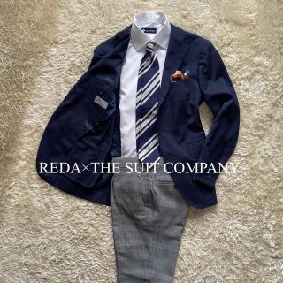 スーツカンパニー(THE SUIT COMPANY)のREDA スーツカンパニー suit company  M ビジカジ　ジャケパン(テーラードジャケット)