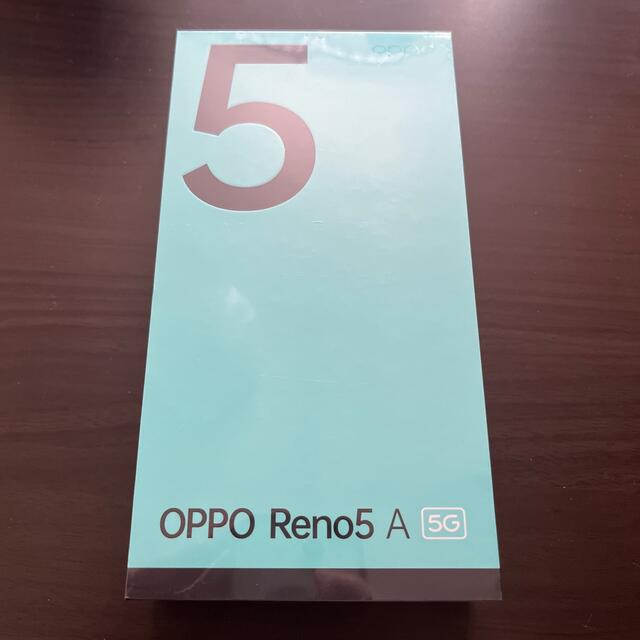 OPPO Reno5 A（eSIM）シルバーブラック ワイモバイル
