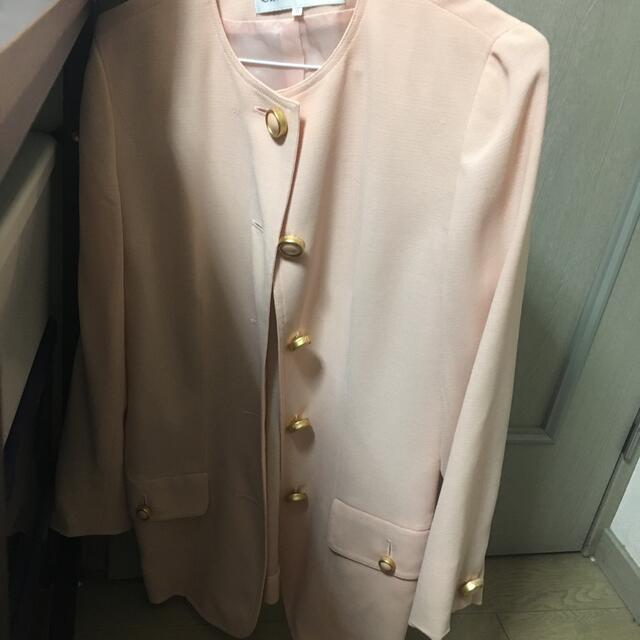 Christian Dior(クリスチャンディオール)のクリスチャンディオール　ピンクジャケット レディースのジャケット/アウター(ノーカラージャケット)の商品写真