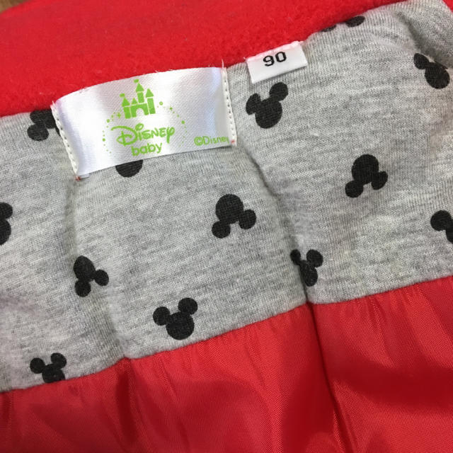 Disney(ディズニー)のDisney ミッキーコート キッズ/ベビー/マタニティのキッズ服男の子用(90cm~)(ジャケット/上着)の商品写真