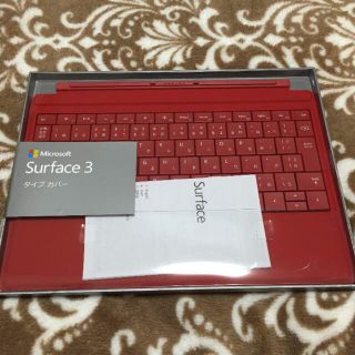 マイクロソフト(Microsoft)の新品未使用Microsoft surface3タイプカバー(PC周辺機器)