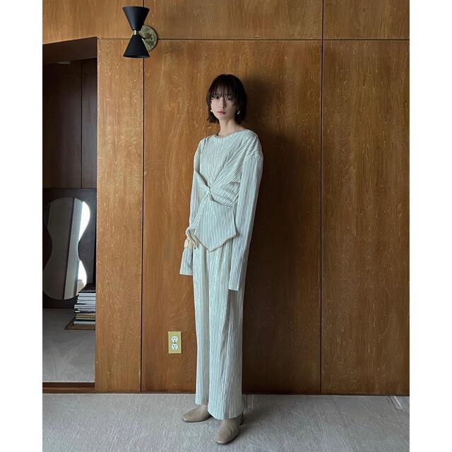 CLANE(クラネ)のクラネ正規品！新品タグ付★COTTON CREPE TUCK ONE PIECE レディースのワンピース(ロングワンピース/マキシワンピース)の商品写真