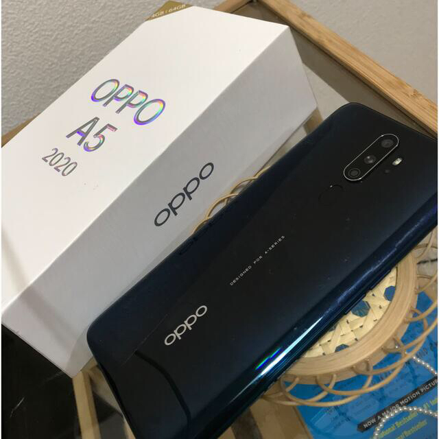 OPPO(オッポ)のOPPO A5 2020 楽天モバイル シムフリー 64gb  スマホ/家電/カメラのスマートフォン/携帯電話(スマートフォン本体)の商品写真