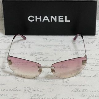 シャネル(CHANEL)のCHANEL シャネル サングラス 4084グラデーションメガネ カメリア(サングラス/メガネ)