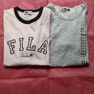 フィラ(FILA)の🎾一夏に☀FILAのTシャツセットのピンク色のみ(ウェア)