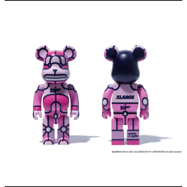 XLARGE × David Flores × BE@RBRICK 400% - フィギュア