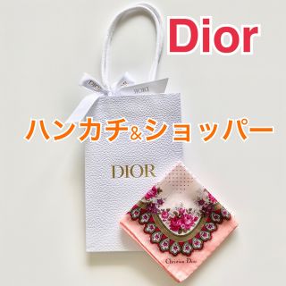 ディオール(Dior)のDior ショッパー　ディオール　ショップ袋　ブランド紙袋　DIOR ハンカチ(ショップ袋)