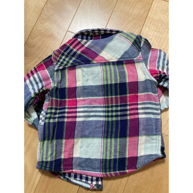 BREEZE(ブリーズ)のチェックシャツ☆breeze☆95 キッズ/ベビー/マタニティのキッズ服男の子用(90cm~)(ブラウス)の商品写真