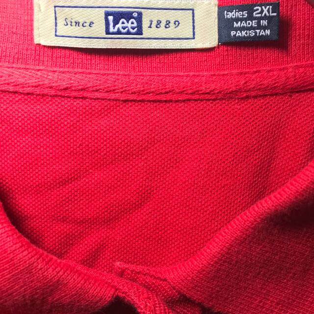Reebok(リーボック)の【希少】リーボック Reebok ポロシャツ 3L 赤 ゴルフ メンズのトップス(ポロシャツ)の商品写真