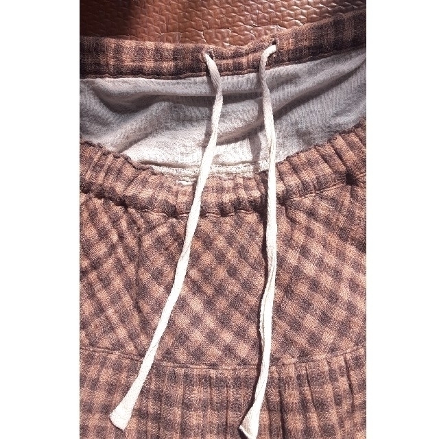 elefee　スカート　綿100% レディースのスカート(ひざ丈スカート)の商品写真