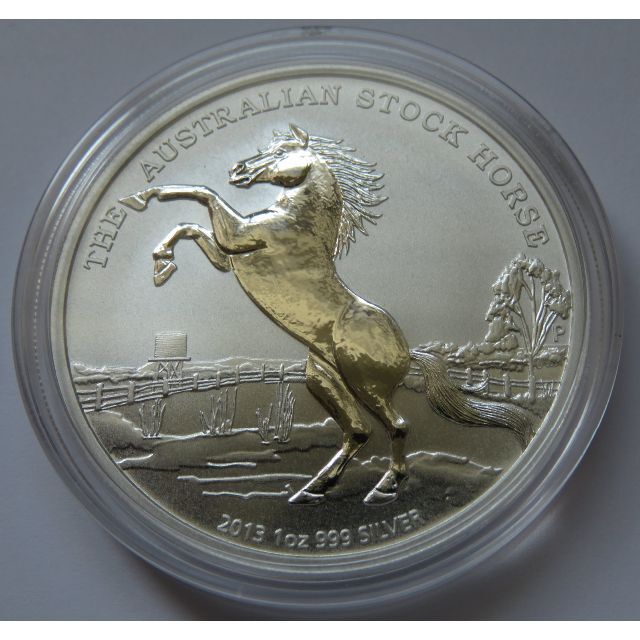 Australian Stockhorse 2013年 1オンス銀貨