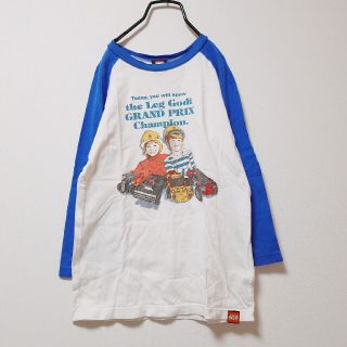 レゴ(Lego)のLEGO レゴ ビッグプリント ラグラン カットソー ロンＴ 古着 一点物(Tシャツ/カットソー(七分/長袖))