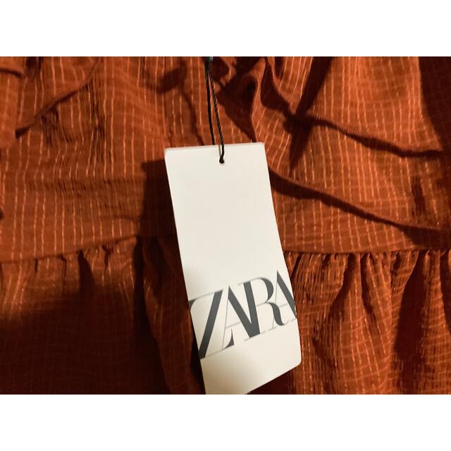 ZARA(ザラ)のZARA ザラ  オフショルリボンブラウス レディースのトップス(シャツ/ブラウス(半袖/袖なし))の商品写真