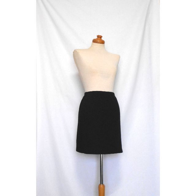 agnes b.(アニエスベー)の美品 送料無料！　アニエスベー コットン ブラック ミニ スカート　日本製 レディースのスカート(ミニスカート)の商品写真