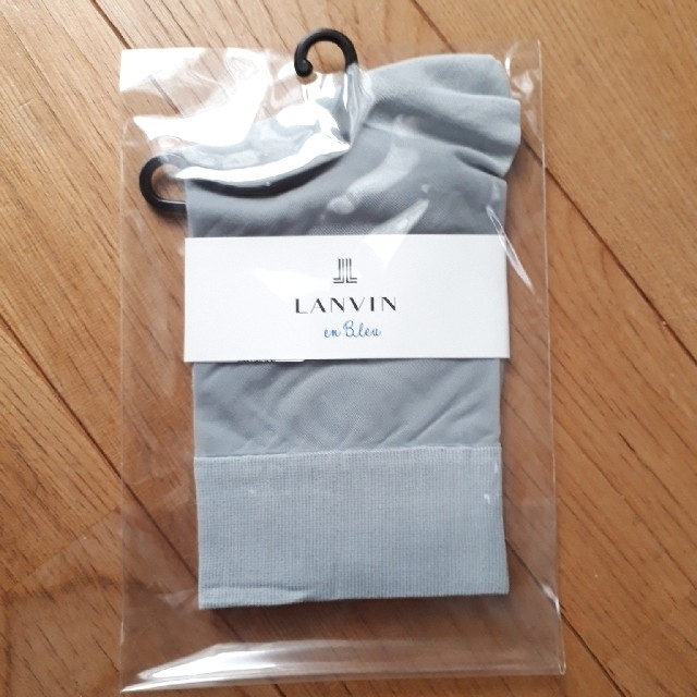 LANVIN(ランバン)の【新品　LANVIN　靴下】 レディースのレッグウェア(ソックス)の商品写真