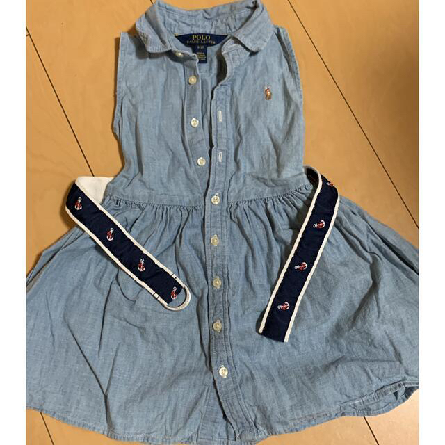 POLO RALPH LAUREN - Ralph Laurenベルト付きデニムワンピースの通販