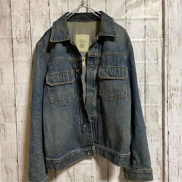 GAP(ギャップ)の『古着』OLD GAP オールドギャップ  デニムジャケット 2nd Mサイズ メンズのジャケット/アウター(Gジャン/デニムジャケット)の商品写真