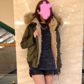 マウジー(moussy)のりん様専用 moussy N3B カーキ 1(ミリタリージャケット)