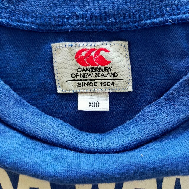 CANTERBURY カンタベリー ティシャツ ハカ 100 ラグビー ブルーの通販 by come tran｜カンタベリーならラクマ