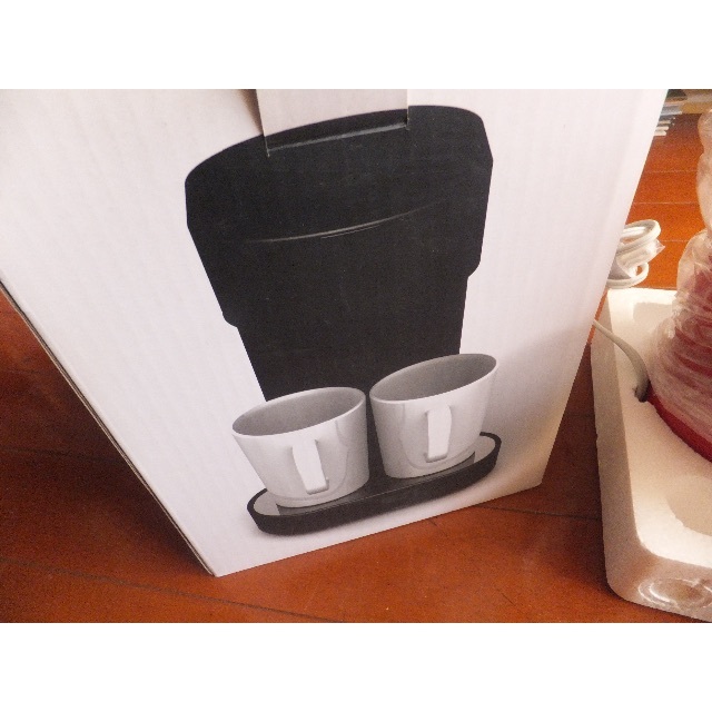 未使用品！±０コーヒーメーカー２カップ XKC-V110 インテリア/住まい/日用品のキッチン/食器(その他)の商品写真