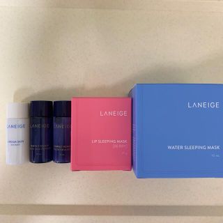 ラネージュ(LANEIGE)のラネージュ ウォーター スリーピングマスク リップ スリーピングマスク おまけ付(パック/フェイスマスク)