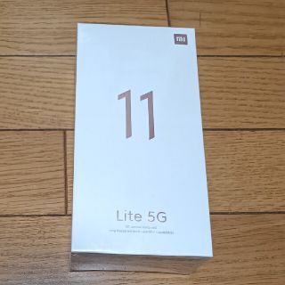 アンドロイド(ANDROID)のXiaomi Mi 11 Lite 5G Mint Green(スマートフォン本体)