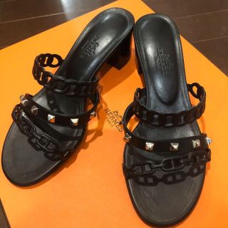 Hermes - エルメス サンダル アジャッチオ 35.5の通販 by cats