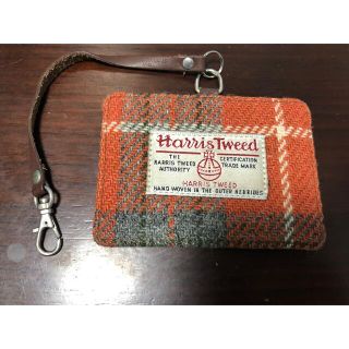 ハリスツイード(Harris Tweed)のハリスツイード　定期入れ(名刺入れ/定期入れ)