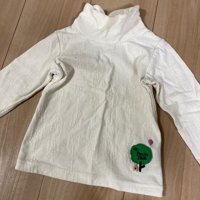 Petit jam(プチジャム)のプチジャム　ストレッチTシャツ　☺︎ 90 キッズ/ベビー/マタニティのキッズ服女の子用(90cm~)(Tシャツ/カットソー)の商品写真