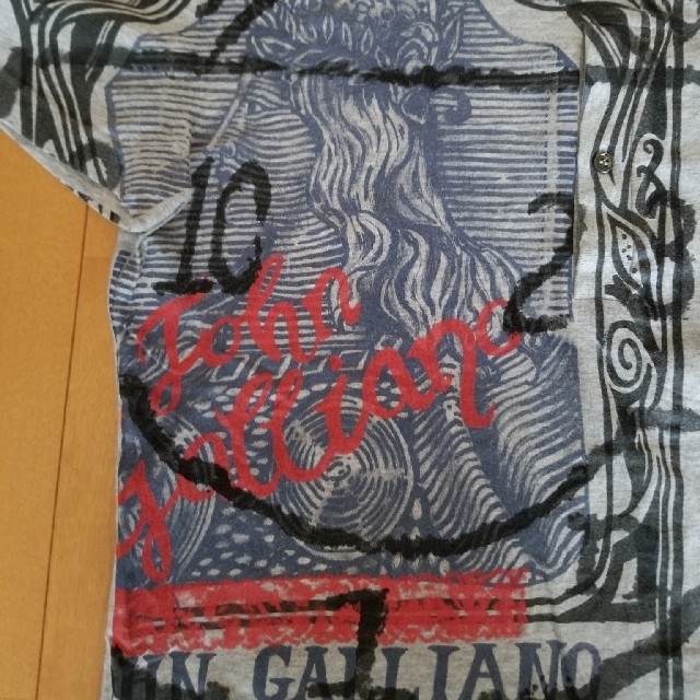 John Galliano(ジョンガリアーノ)のジョンガリアーノ　半袖Tシャツ メンズのトップス(Tシャツ/カットソー(半袖/袖なし))の商品写真