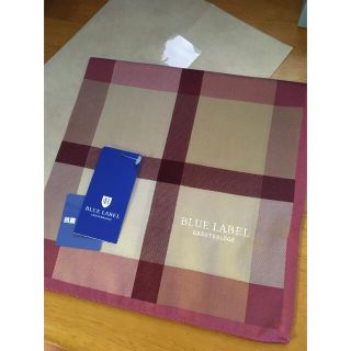 バーバリーブルーレーベル(BURBERRY BLUE LABEL)のBLUE LABEL ハンカチ　新品(ハンカチ)