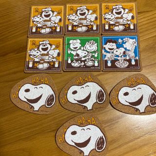 スヌーピー(SNOOPY)のスヌーピー　ケンタッキー　コルクコースター(キッチン小物)