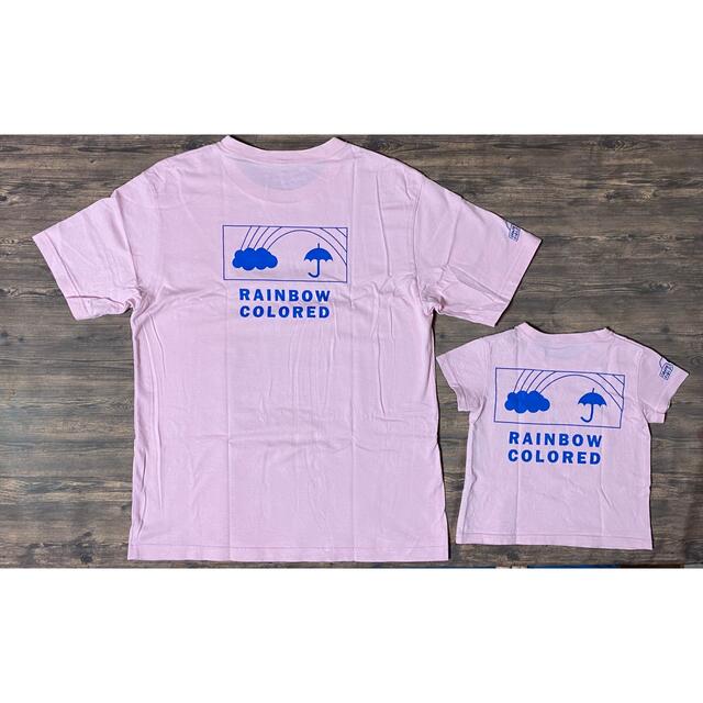 Tシャツ 親子コーデ パパ、キッズ 仲良し親子 キッズ/ベビー/マタニティのベビー服(~85cm)(Ｔシャツ)の商品写真