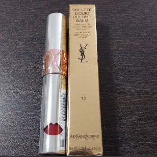 イヴサンローランボーテ(Yves Saint Laurent Beaute)のイヴ・サンローラン ヴォリュプテ ウォーター カラーバーム No.10 ディバ…(口紅)