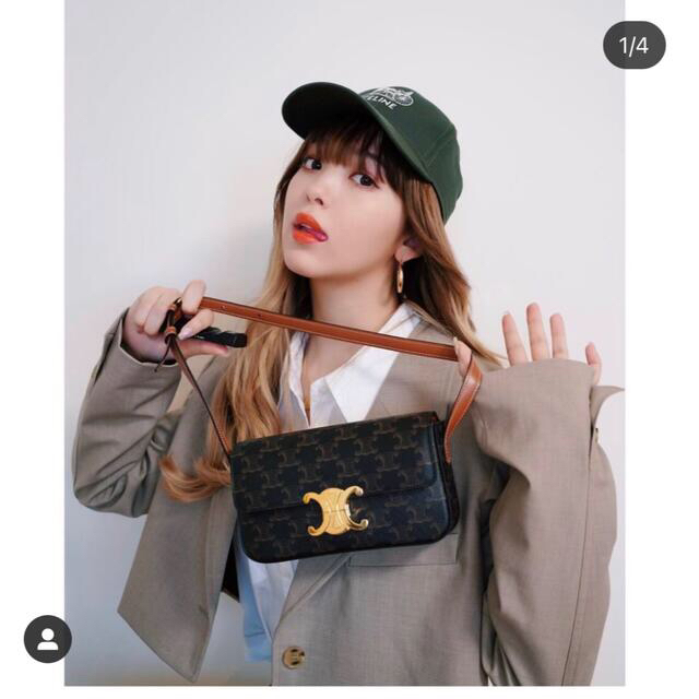 celine - セリーヌ トリオンフショルダーの通販 by spring shop celine - セリーヌ トリオンフショルダーの通販 by spring shop