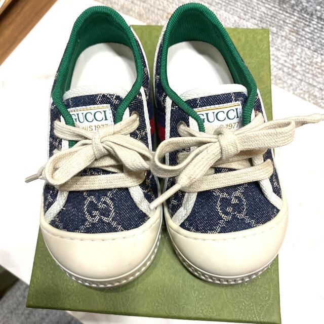 Gucci(グッチ)のgucci  スニーカー　2点セット キッズ/ベビー/マタニティのベビー靴/シューズ(~14cm)(スニーカー)の商品写真