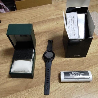 カシオ(CASIO)の腕時計 プロトレック ソーラー PRG-330-1AJF メンズ ブラック(腕時計(デジタル))