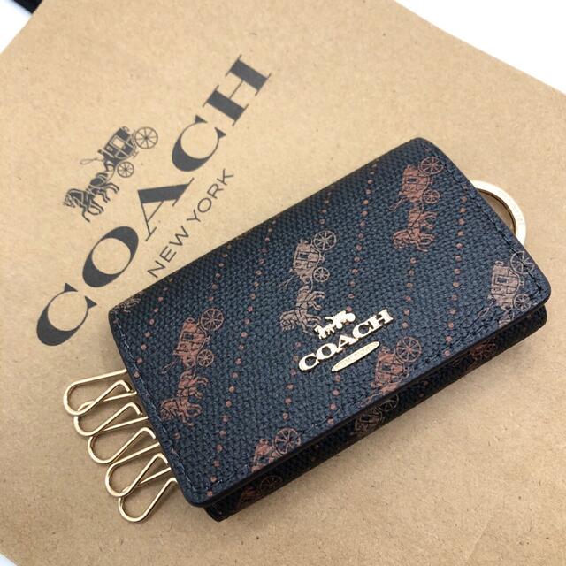 問屋直販 【COACH☆新品】大人気！キーケース！ホース u0026