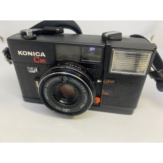 コニカミノルタ(KONICA MINOLTA)の☆美品☆ Konica C35 EF ピッカリコニカ ♪シャッター、ストロボOK(フィルムカメラ)