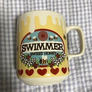 スイマー(SWIMMER)のスイマー swimmer マグカップ コップ 蜂 ハート ハチ ハチミツ ハニー(グラス/カップ)